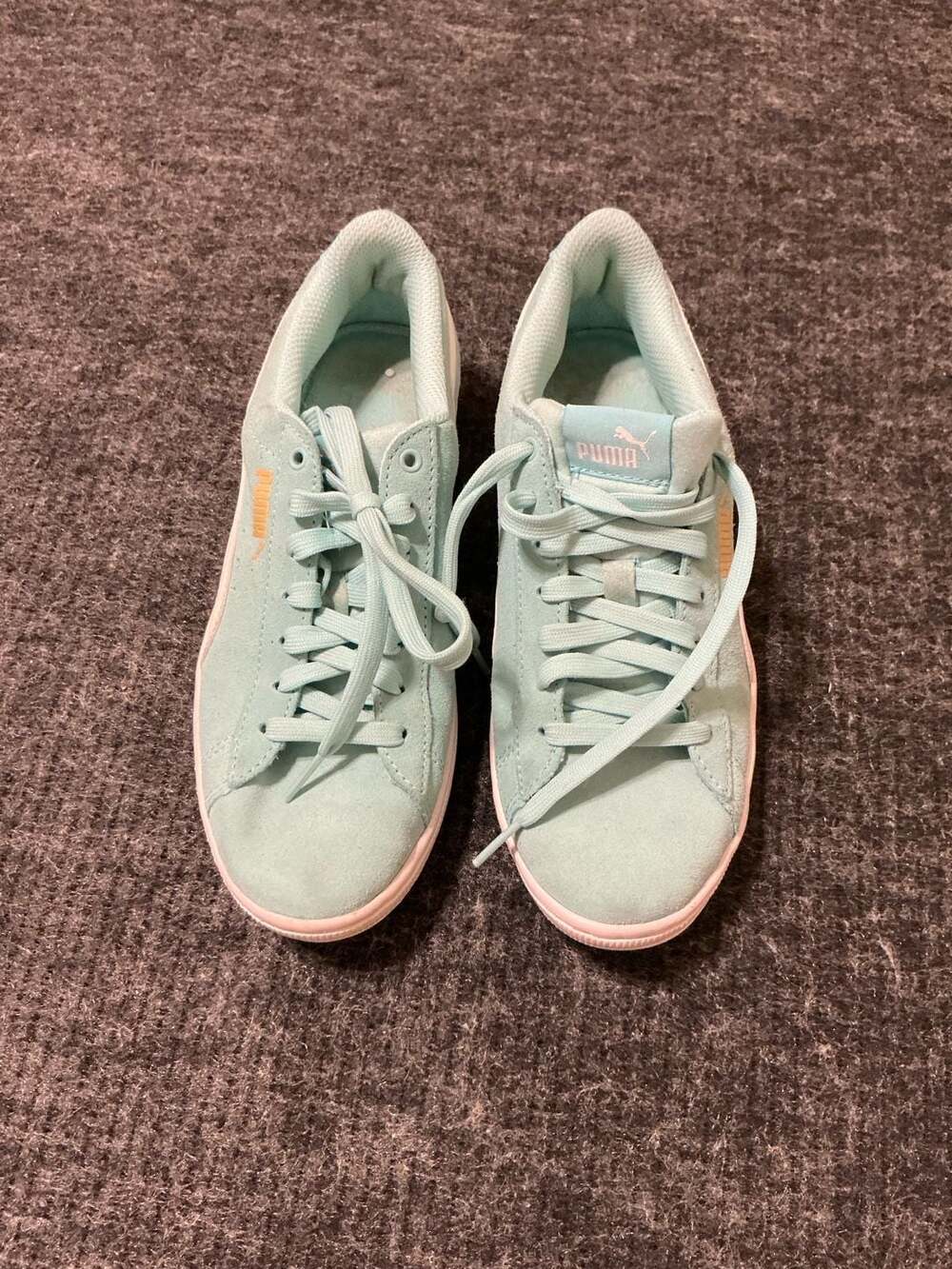 Puma Vikky V3 Suede Sneakers Womens Size 7.5 Nitro Blue